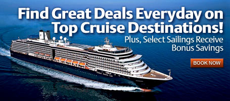 Find Great Deals Everyday on Top Cruise Destinations!