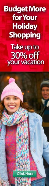 Budget More for Your Holiday Shopping - Take up to 30% off your vacation